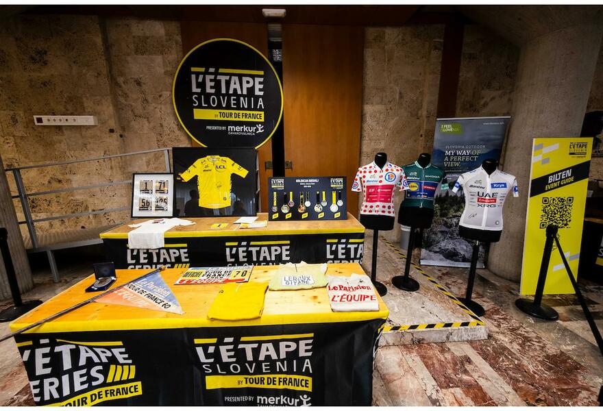 L'Etape Slovenia info point